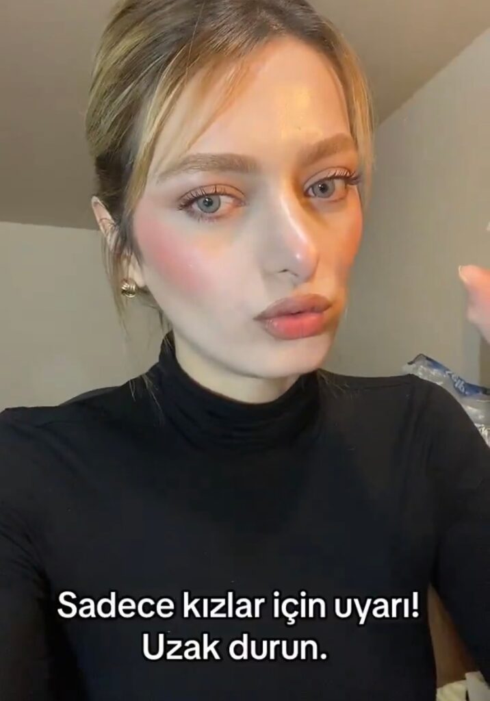 Erkeklerin yeni bir taktik geliştirdiğini iddia eden kadın, kafa karışıklığına neden oldu.